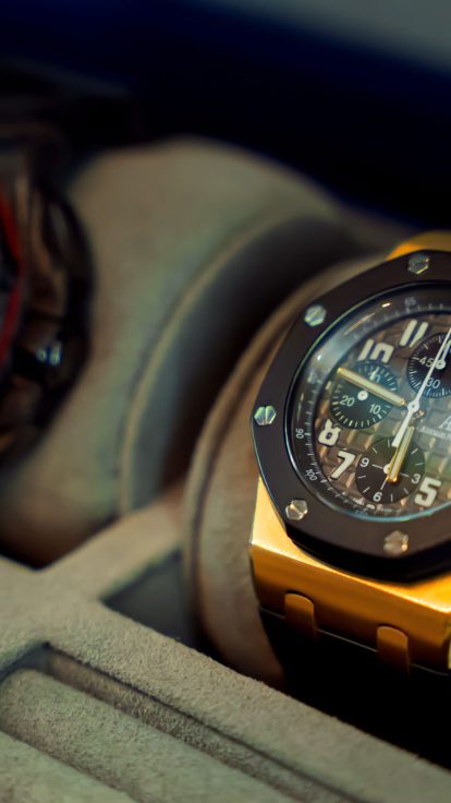 Expertise d'une montre Audemars Piguet Royal Oak Offshore en or à Nice